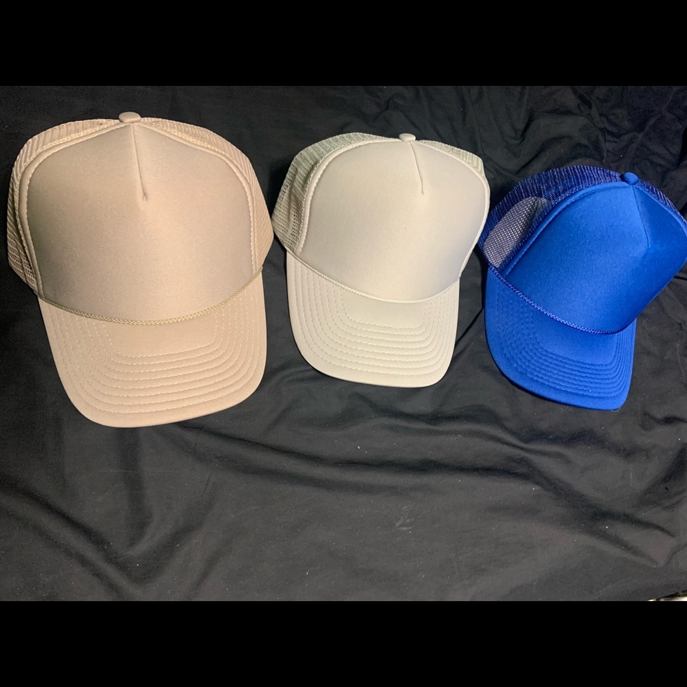 Plain Trucker Cap